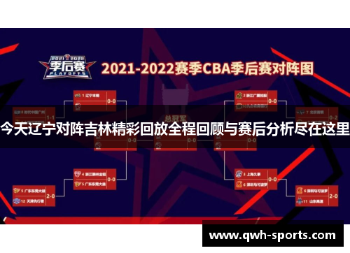 今天辽宁对阵吉林精彩回放全程回顾与赛后分析尽在这里